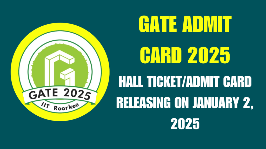 GATE Admit Card 2025